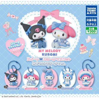 My Melody & Kuromi Sweet♡Lolita Mascot Light Blue Lolita ver. [gachapon]