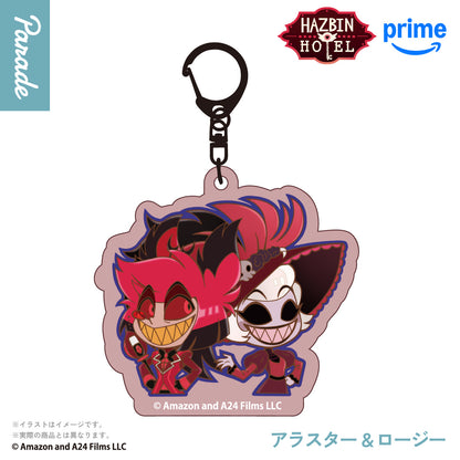 Welcome to Hazbin Hotel Acrylic Keychain [gachapon]