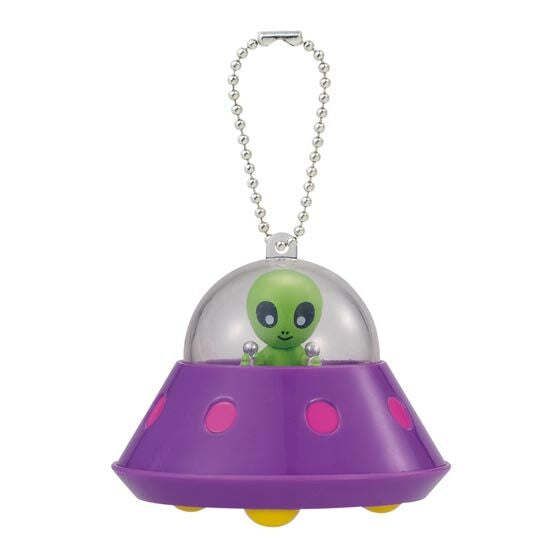 Space Friends UFO Light Mascot Charm [gachapon]
