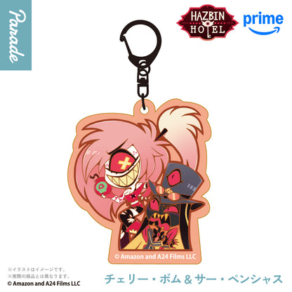 Welcome to Hazbin Hotel Acrylic Keychain [gachapon]