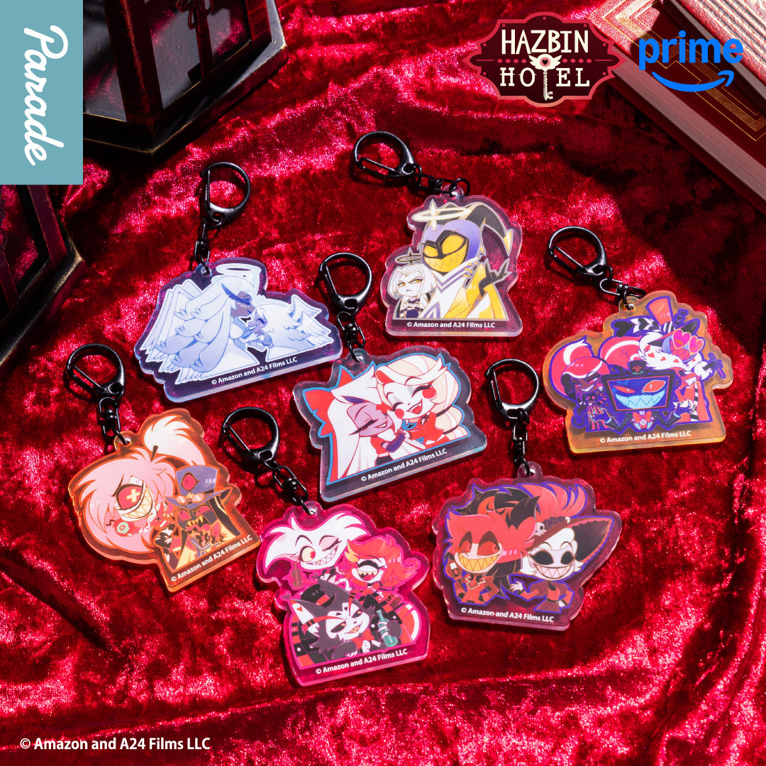 Welcome to Hazbin Hotel Acrylic Keychain [gachapon]