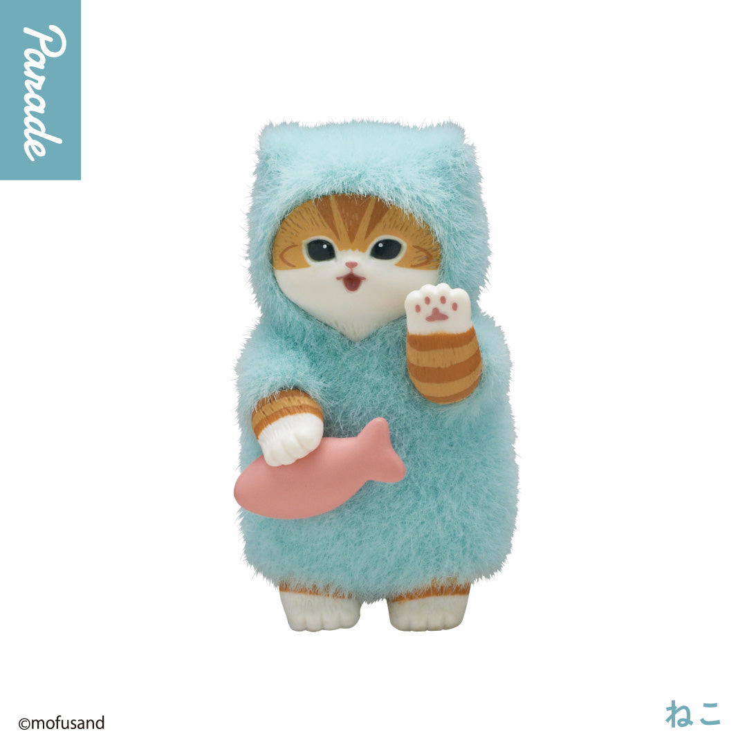 mofusand Fluffy Pajama Cat Figure