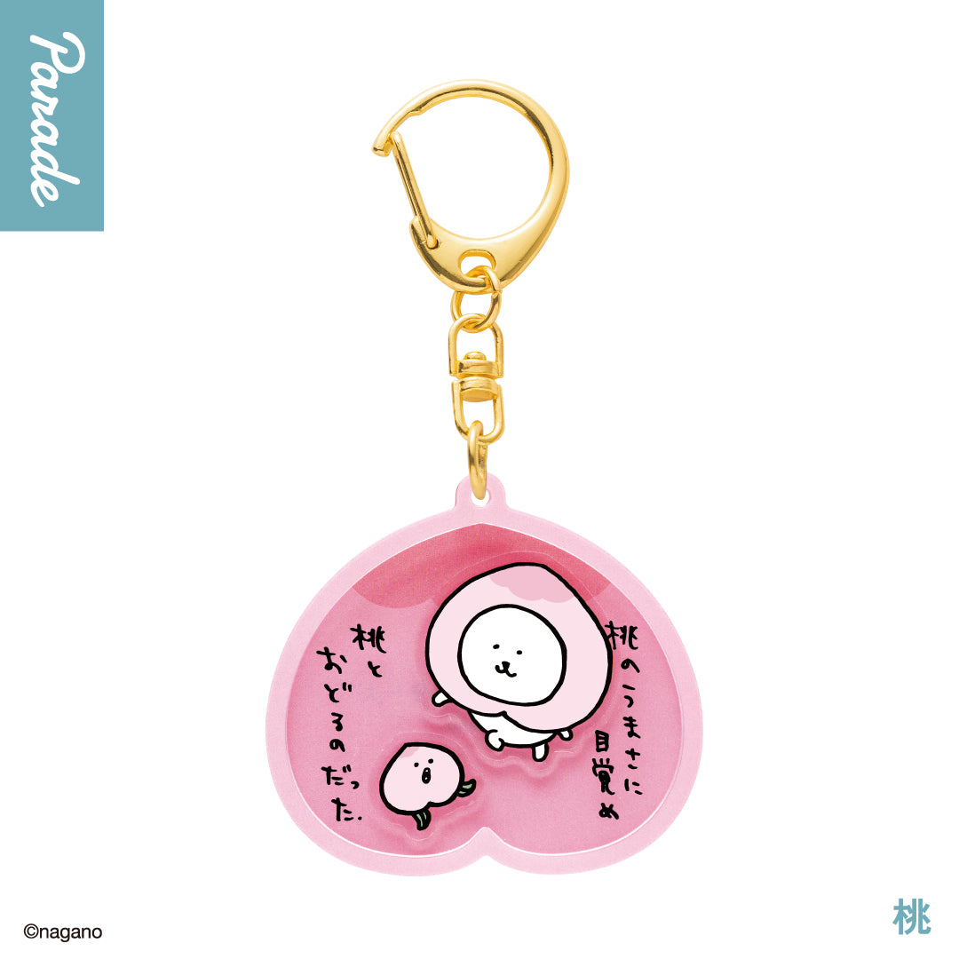 Nagano Characters Moving Acrylic Keychain [gachapon]