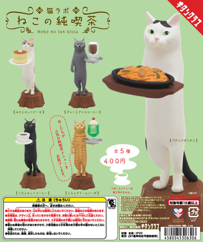 Cat Lab A retro cat cafe [gachapon]