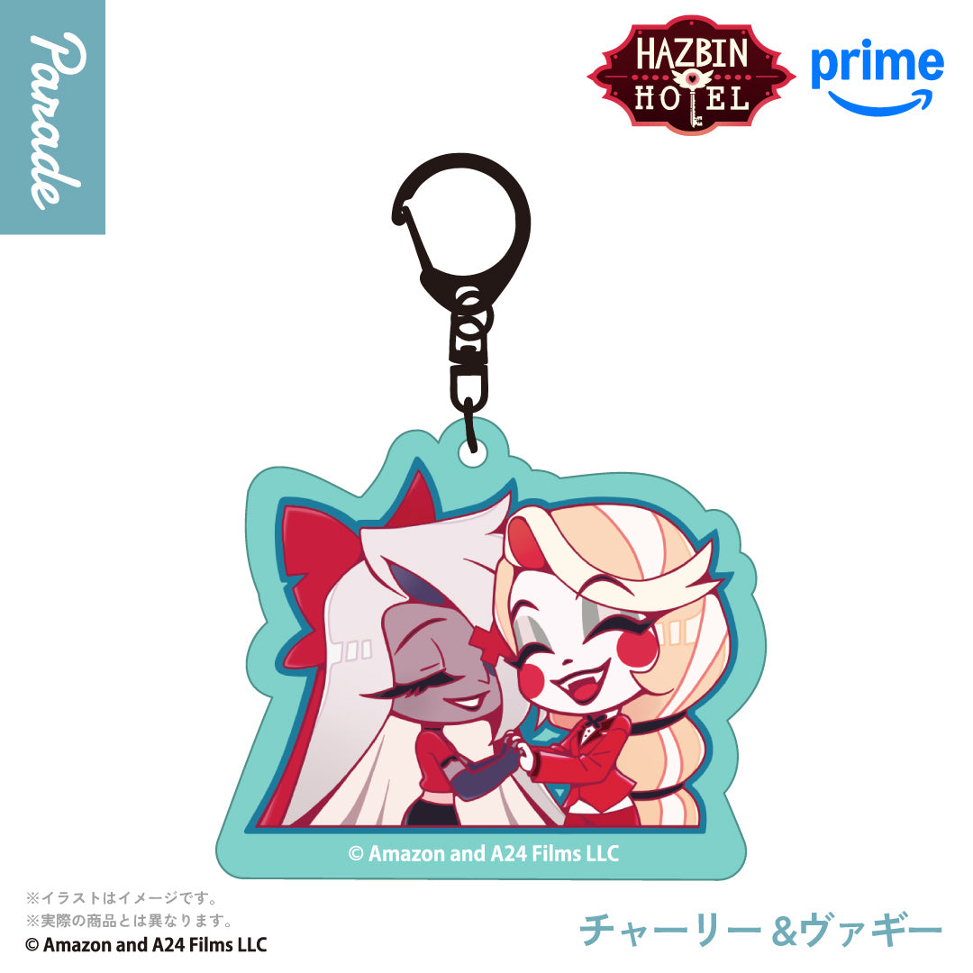 Welcome to Hazbin Hotel Acrylic Keychain [gachapon]