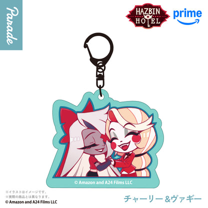 Welcome to Hazbin Hotel Acrylic Keychain [gachapon]