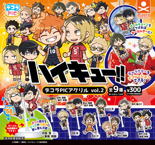 DecoraPIC Acrylic Haikyu!! vol.2