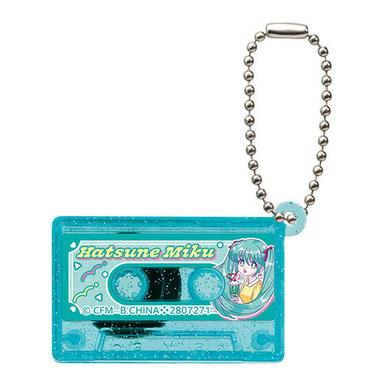 Hatsune Miku Cassette Tape Charm [gachapon]