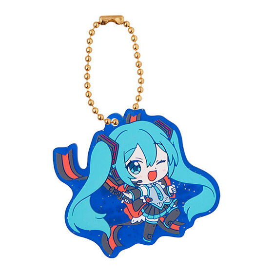⏰[PRE-ORDER] GUNDAM × MIKU Anniversary Special Project: Special Rubber Mascot [gachapon]