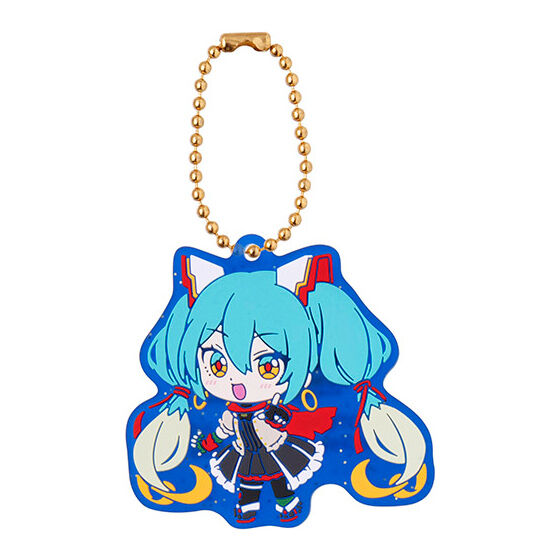 ⏰[PRE-ORDER] GUNDAM × MIKU Anniversary Special Project: Special Rubber Mascot [gachapon]