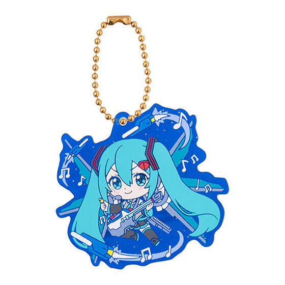 ⏰[PRE-ORDER] GUNDAM × MIKU Anniversary Special Project: Special Rubber Mascot [gachapon]