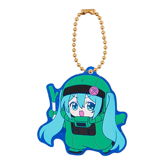 ⏰[PRE-ORDER] GUNDAM × MIKU Anniversary Special Project: Special Rubber Mascot [gachapon]