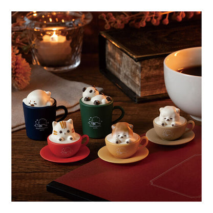 Take A Break With Animals Latte Art Miniature [gachapon]