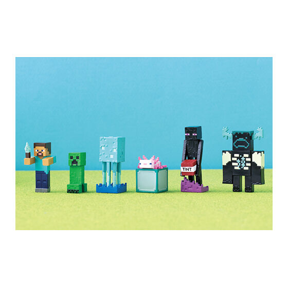 MINECRAFT NaraBun 6 Glow-in-the-Dark Ver [gachapon]