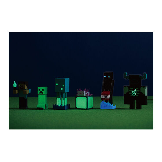MINECRAFT NaraBun 6 Glow-in-the-Dark Ver [gachapon]
