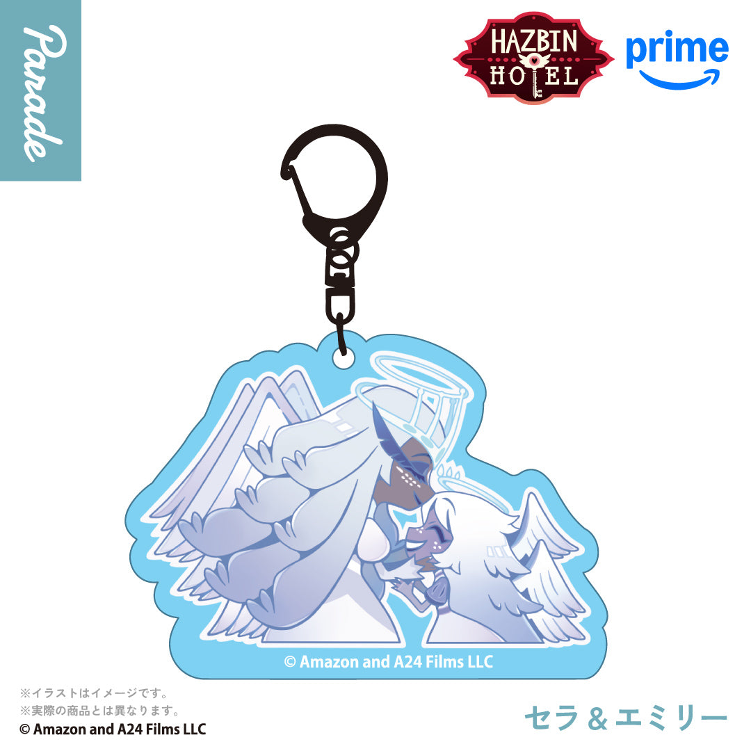 Welcome to Hazbin Hotel Acrylic Keychain [gachapon]