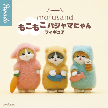 mofusand Fluffy Pajama Cat Figure