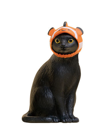 Cute, cute cat headgear figure [gachapon]